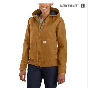 Carhartt Women’s Loose Fit Washed Duck Insulated Active Jacket